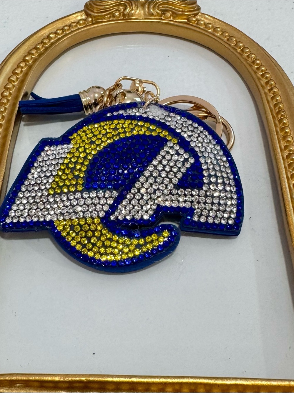 New Rams Keychain Bag Charm
